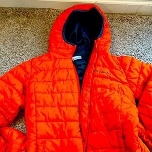 Columbia coat with hood